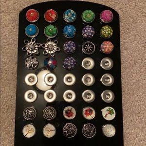 Flowers and Tree snaps for bracelets- NEW!!